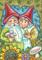 Art: MUSHROOM HUNT by Artist Susan Brack