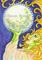 Art: HARVEST MOON by Artist Susan Brack