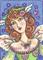 Art: FLUTTERING FAIRIES GIVE BUTTERFLY KISSES by Artist Susan Brack