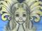 Art: Golden Smile  SOLD by Artist Kimbearly's Originals
