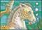 Art: SUNSET MERHORSE by Artist Susan Brack