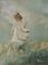 Art: Girl on a Hill by Artist Gail Meyer