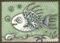 Art: GOTH PIRANHA by Artist Susan Brack