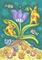 Art: GROWING SEA TULIPS by Artist Susan Brack