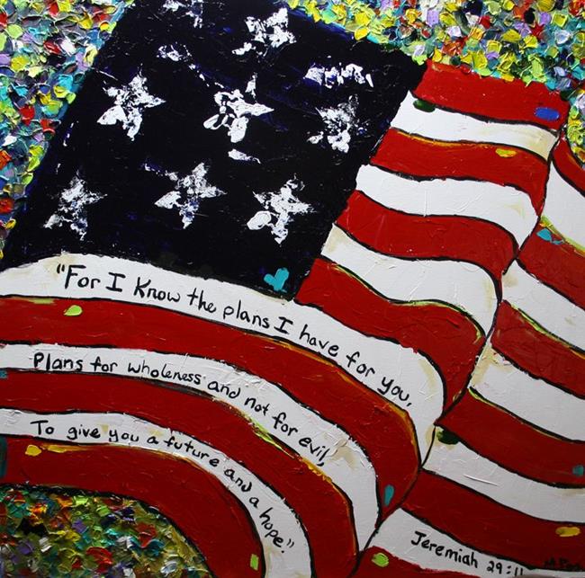 Art: Jeremiah 29:11 by Artist Morgan Pace