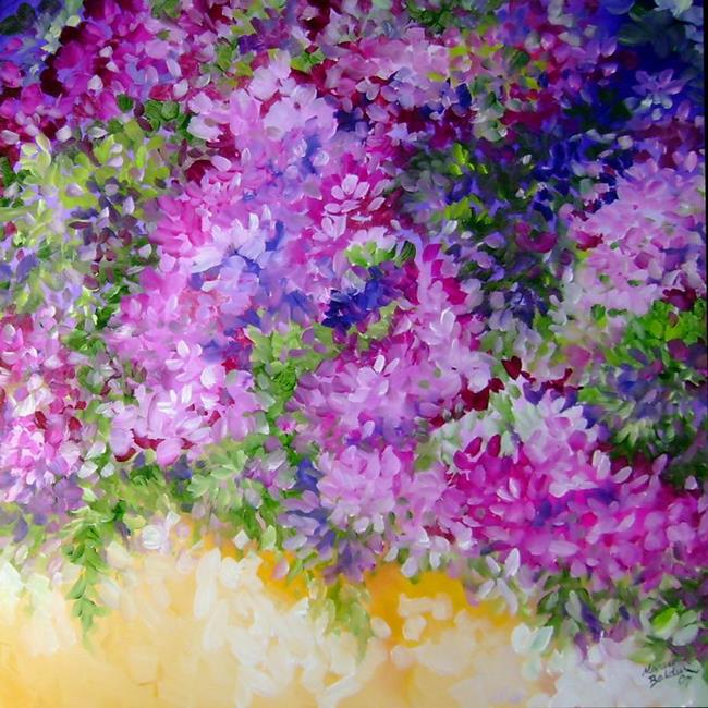 PRETTY in PINK CASCADES - by Marcia Baldwin from FLORALS