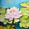 Art: LOTUS & PADDIES by Artist Marcia Baldwin