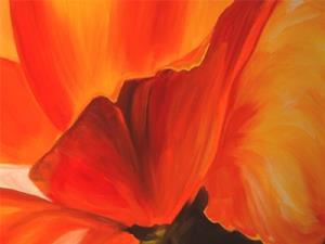 Detail Image for art ABSTRACT POPPY