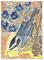 Art: RED-BREASTED NUTHATCH by Artist Theodora Demetriades 