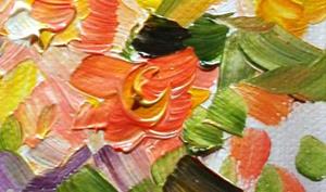 Detail Image for art Early Blooms in a Pot 2