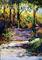 Art: Steps at the Arboretum by Artist Laurie Justus Pace