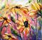 Art: Sunflower Heatwave by Artist Laurie Justus Pace