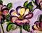 Art: Purple Blooms by Artist Laurie Justus Pace