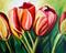 Art: Tulips for Mom by Artist Laurie Justus Pace