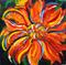 Art: Dahlia Abstract by Artist Laurie Justus Pace