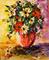 Art: Pink Vase by Artist Laurie Justus Pace