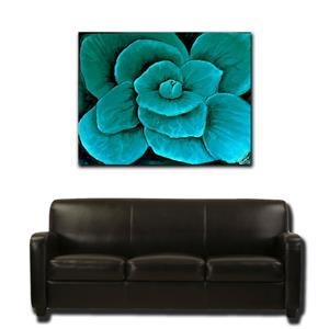 Detail Image for art TURQUOISE ROSE