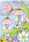 Art: FLUTTERBUN APRIL SHOWERS BRING MAY FLOWERS by Artist Susan Brack