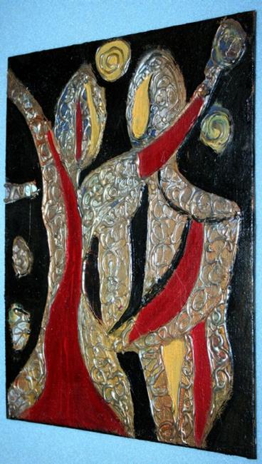 Art: DANCING-sold by Artist LUIZA VIZOLI