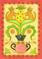 Art: FRAKTUR CATS AND PINEAPPLE by Artist Susan Brack
