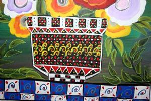 Detail Image for art ROSES BOUQUET IN A VASE-sold