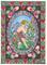 Art: FRAKTUR CUPID VALENTINE by Artist Theodora Demetriades 