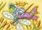 Art: SIR HOP A LOT by Artist Susan Brack