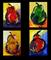 Art: Four Pears November by Artist Laurie Justus Pace