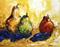 Art: Three Pears August 2006 by Artist Laurie Justus Pace