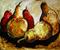 Art: Five Pear by Artist Laurie Justus Pace