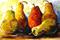 Art: Pear Party by Artist Laurie Justus Pace