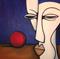 Art: Lost My Marbles - Faces 299 by Artist Thomas C. Fedro