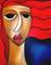 Art: Say It Isn't So - Faces 310 by Artist Thomas C. Fedro