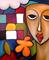 Art: Comprimised - Faces 305 by Artist Thomas C. Fedro