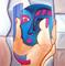 Art: In The Palm Of My Hand - Faces 372 by Artist Thomas C. Fedro