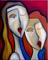 Art: Always There For You - Faces 454 by Artist Thomas C. Fedro