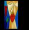 Art: Faces 63 by Artist Thomas C. Fedro