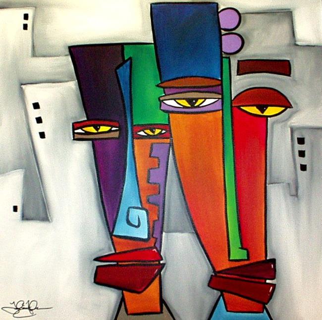 Art: Faces 69 by Artist Thomas C. Fedro