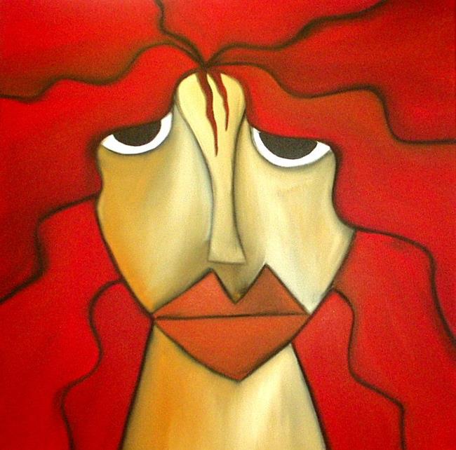 Art: Faces 108 by Artist Thomas C. Fedro