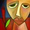 Art: Faces 117 by Artist Thomas C. Fedro