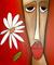 Art: Faces 137 by Artist Thomas C. Fedro