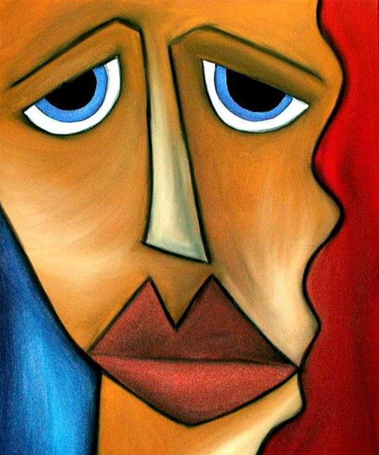 Art: Faces 142 by Artist Thomas C. Fedro