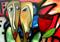 Art: Faces 159 by Artist Thomas C. Fedro