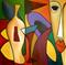Art: Faces 164 by Artist Thomas C. Fedro