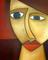 Art: Faces 170 by Artist Thomas C. Fedro