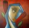 Art: Faces 203 by Artist Thomas C. Fedro