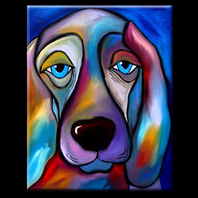 Art: Faces1090 2228 The Regal Beagle by Artist Thomas C. Fedro