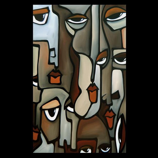 Art: abstract 421 2436 Original Abstract Art Anxiety 2 by Artist Thomas C. Fedro