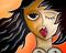 Art: The Windy City - Faces 322 by Artist Thomas C. Fedro