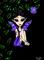 Art: Shy Violet by Artist Bronwen Skye